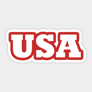 USA Sticker